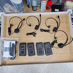 바투 FT-200 PRO 인터컴 4개 세트 + 충전기 (가격내림)