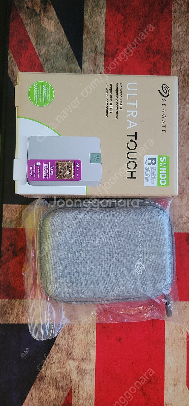 Seagate 외장하드 Ultra Touch 5TB--0