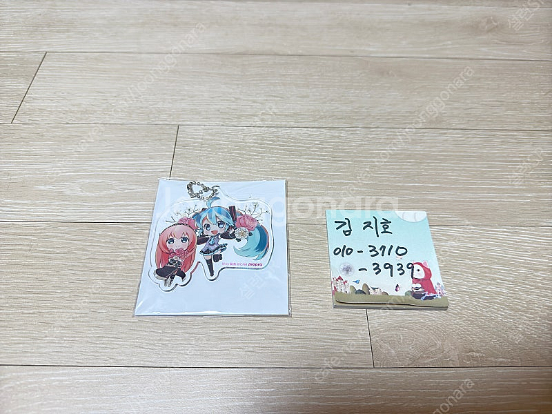 보컬로이드 하츠네미쿠 메구리네루카 아크릴 키홀더 새제품--0