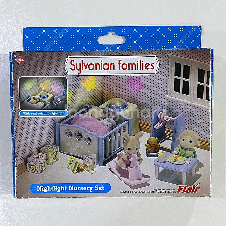 실바니안 불 들어오는 아기 침대 아기방 세트--0