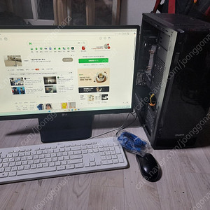 대구 - 윈도우11정품 사무용컴퓨터 모니터세트 (i5-3570 SSD240G, DDR3 16G, GRX-750Ti)20만,G 23인치 i5 올인원PC/일체형PC (i5-4200m,