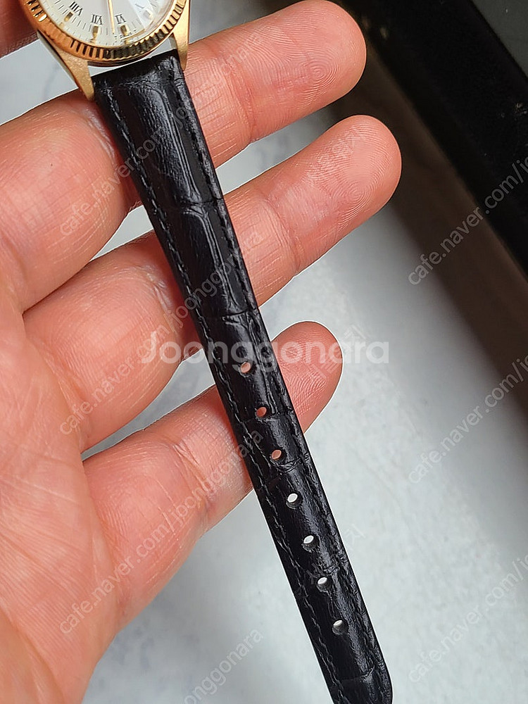 [정품] 롤렉스 여성용 오이스터퍼페추얼 18K 옐로우골...--9