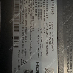 삼성 32인치 모니터 C32JG56QQK AD보드 팝니다.