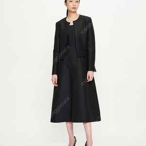 R2W Adam wool silk dress (아담 울실크 원피스) 블랙 2(M)사이즈(가격인하)