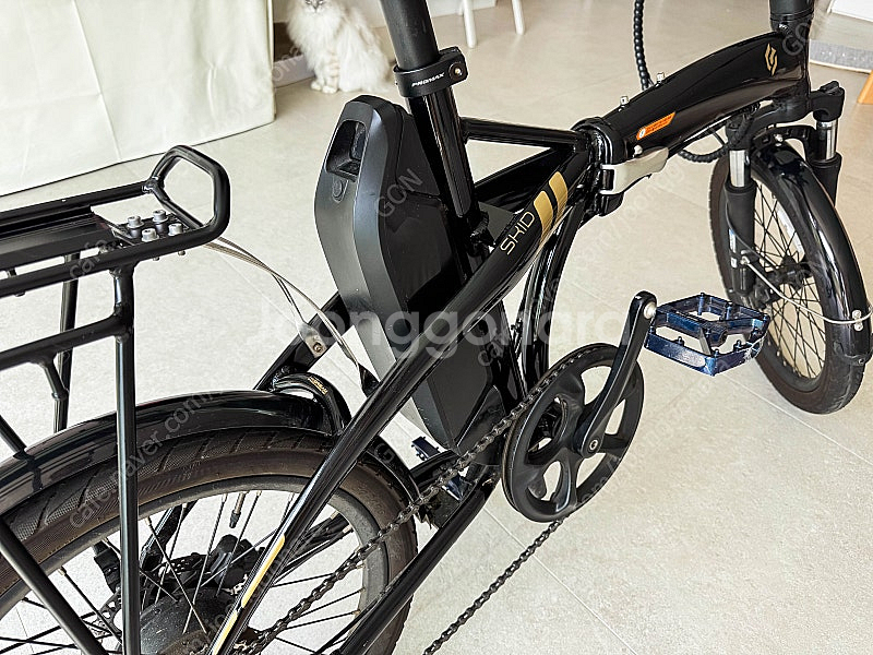 엘파마 스키드 FS 전기자전거 팝니다.--7
