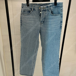 솔리드옴므 연청세미와이드진 48