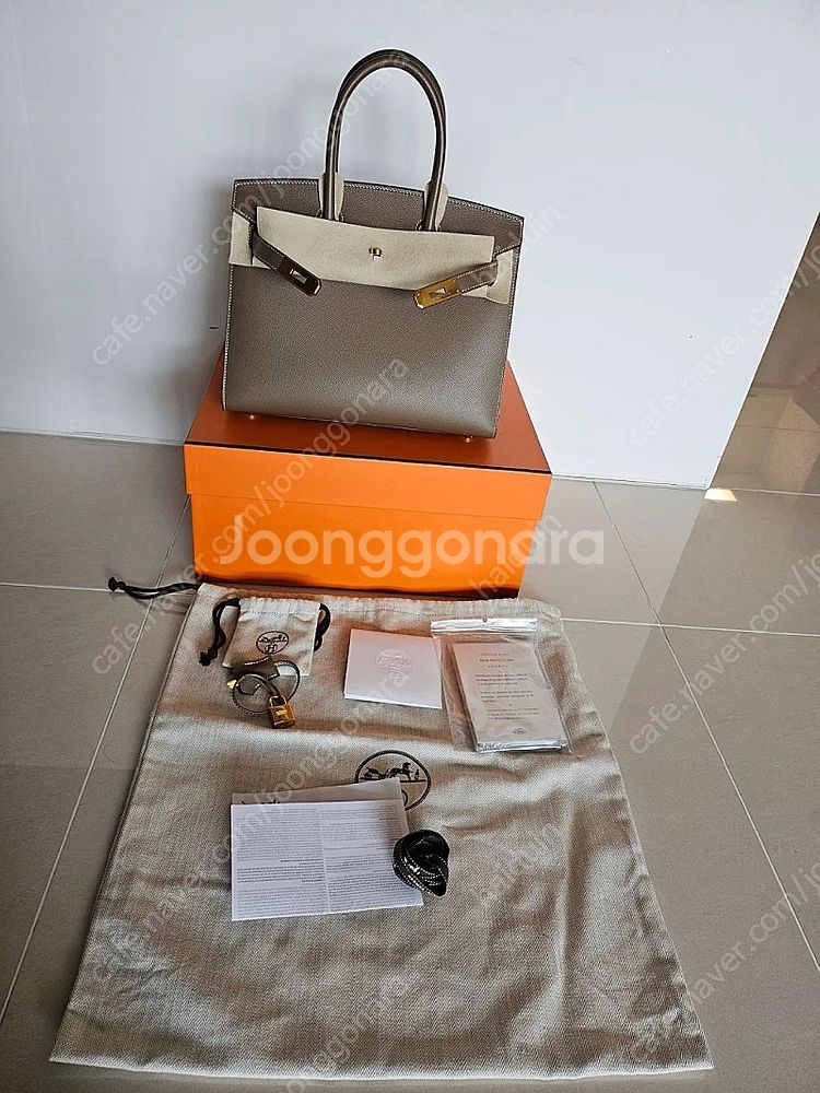 에르메스 벌킨 30 에토프 앱송 셀리에 금장 (z각인)...--6