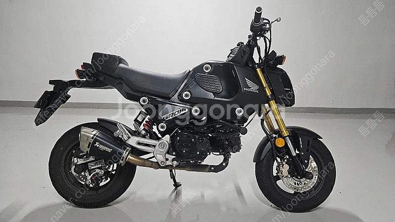 21년식 그롬125 아크라포빅+스턴트셋팅 팝니다.--0