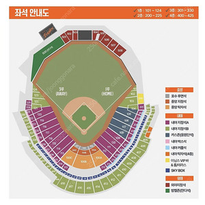 5월 5일 한화 삼성 3루 내야지정석B 418블록 단석 4자리