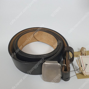 새상품 더블알엘 빈센스 레더 벨트 RRL Vincennes belt 34사이즈 판매합니다.