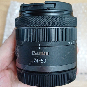 캐논 rf 24-50mm 줌렌즈. 창원