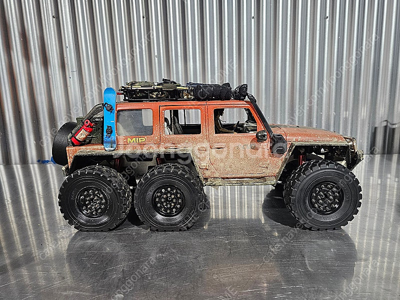 6x6 루비콘 자작 스케일RC, 락클판매합니다.--8