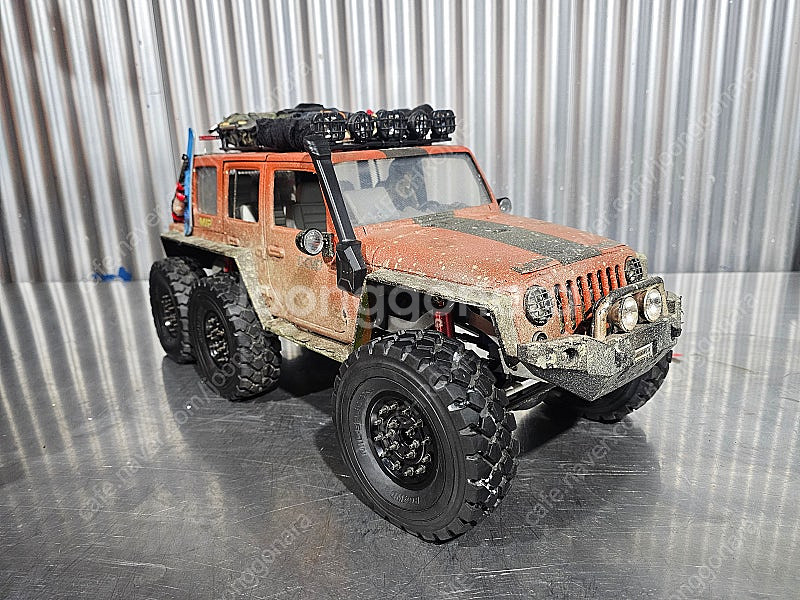6x6 루비콘 자작 스케일RC, 락클판매합니다.--0