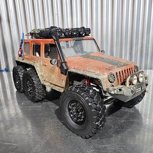 6x6 루비콘 자작 스케일RC, 락클판매합니다.