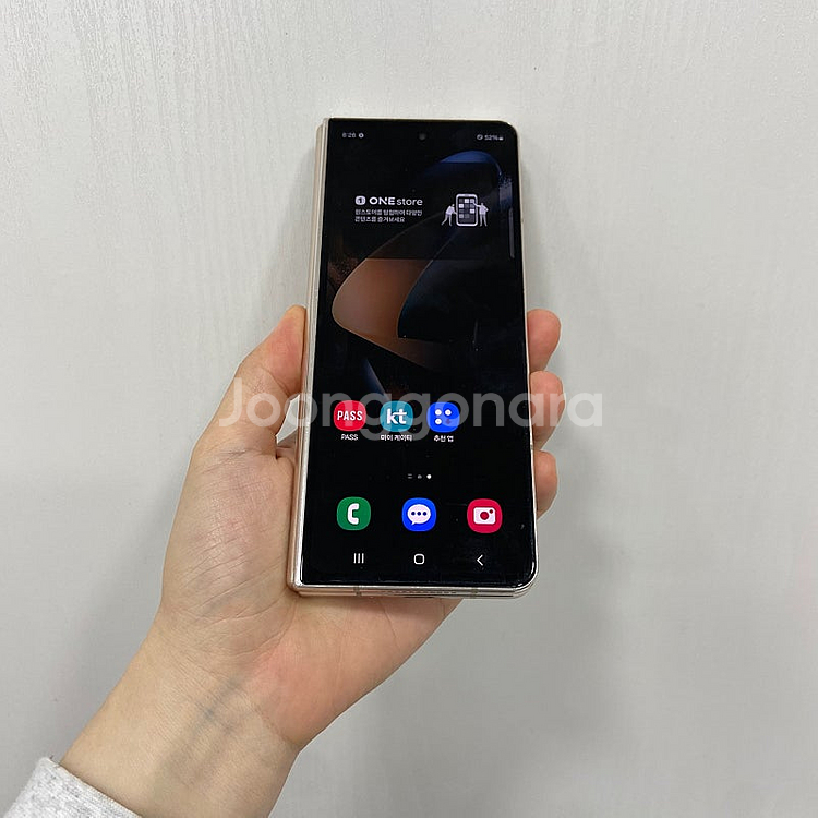 84831 갤럭시Z폴드4 베이지 512GB 부산 중고폰...--2