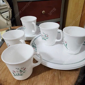 코렐 로즈마리접시,개당가