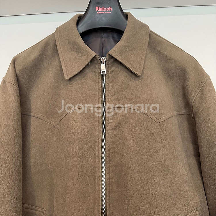 브라운야드 23FW 몰스킨 웨스턴 자켓 올리브 그레이 ...--5