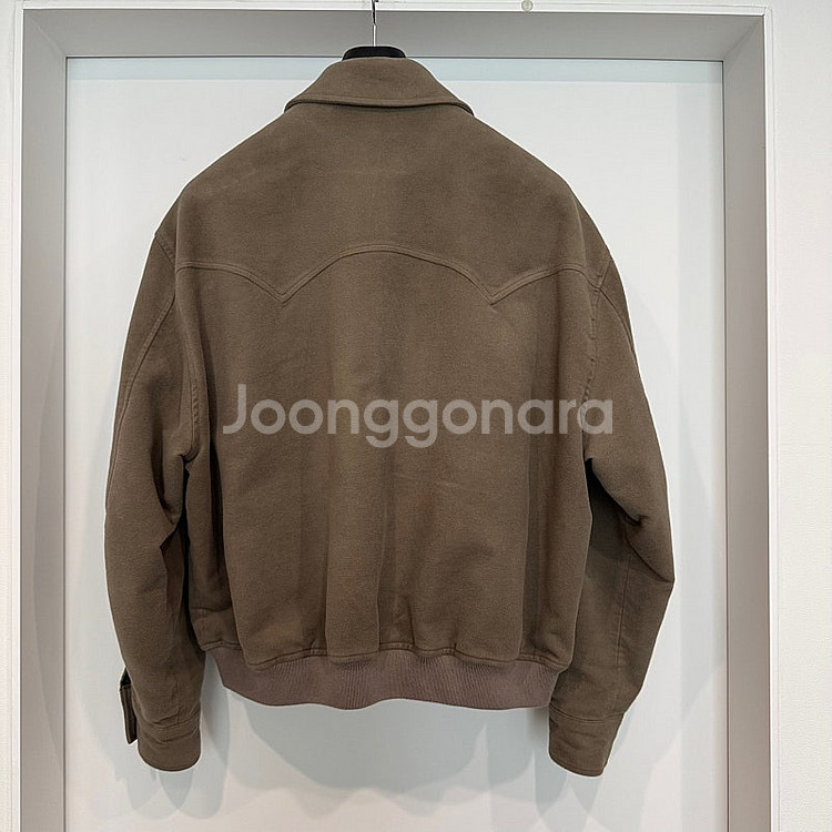 브라운야드 23FW 몰스킨 웨스턴 자켓 올리브 그레이 ...--7