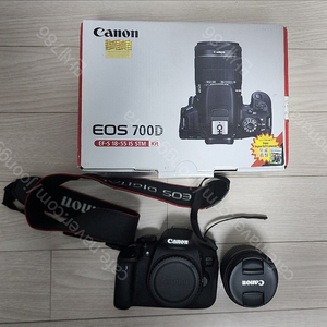캐논 EOS700D+ 18-15MM 번들킷 정품 및 10-18MM 광각줌렌즈