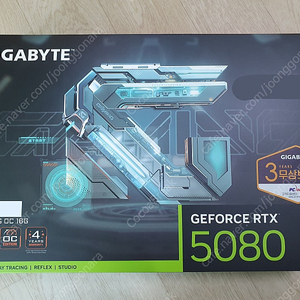 GIGABYTE 지포스 RTX 5080 GAMING OC D7 16GB 피씨디렉트 판매합니다.