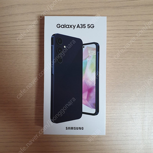 [미개봉 자급제] 갤럭시A35 128gb 어썸 네이비 팝니다