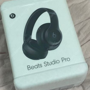 미개봉 애플 정품 Beats Studio Pro 무선 헤드폰 블랙 비츠 스튜디오 프로