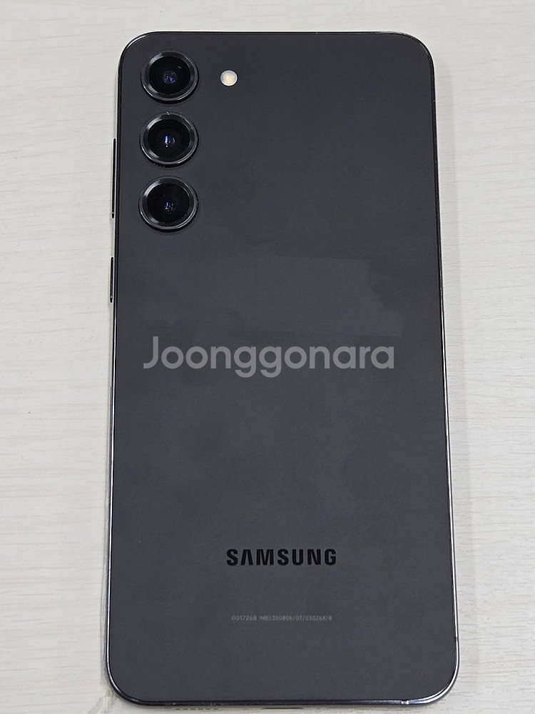 갤럭시 S23플러스 블랙색상 512용량 새상품컨디션 초...--0