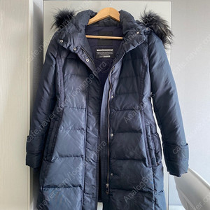 빈폴레이디스 구스다운점퍼 헤리티지 네이비 90사이즈