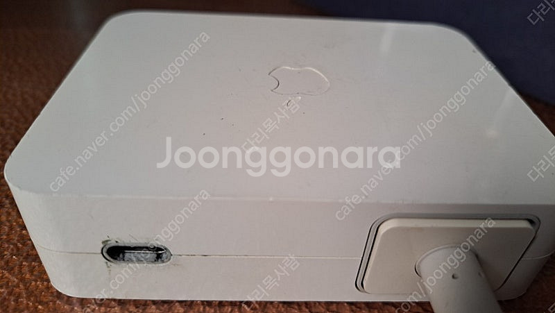 애플 모니터 전원아답터 팜니다--1