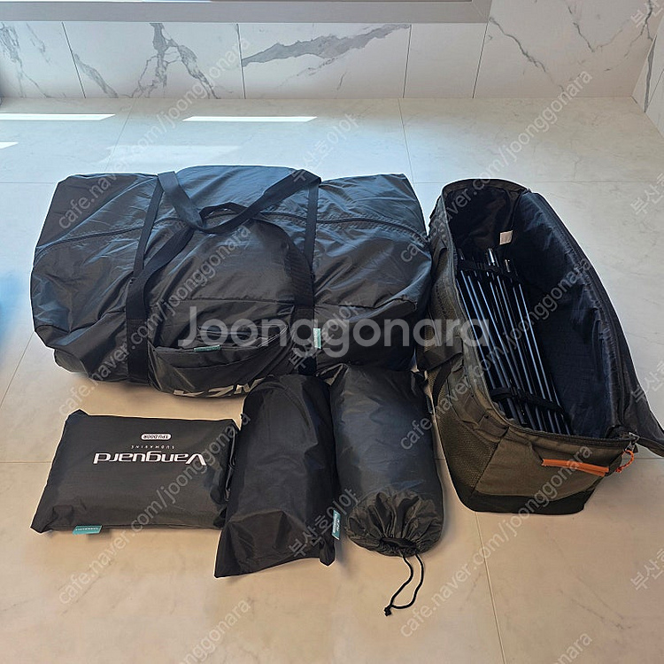 카즈미 뱅가드 텐트+tpu창+카즈미폴대가방 팝니다. 캠...--2