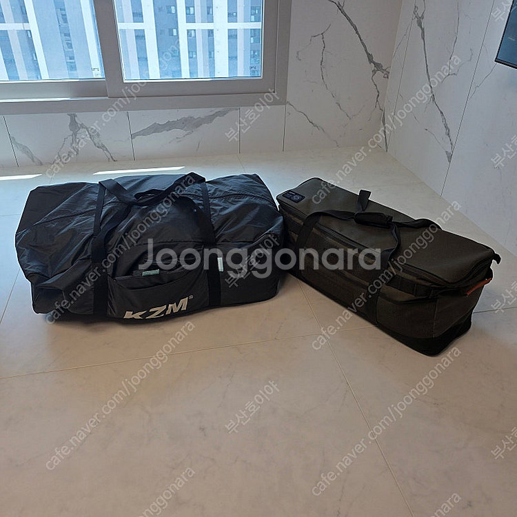 카즈미 뱅가드 텐트+tpu창+카즈미폴대가방 팝니다. 캠...--3