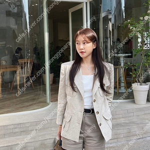 하엄지 루흐 린넨 자켓 가격내림