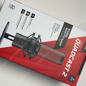 하이퍼엑스 HyperX 쿼드캐스트 2 USB 콘덴서 마이크