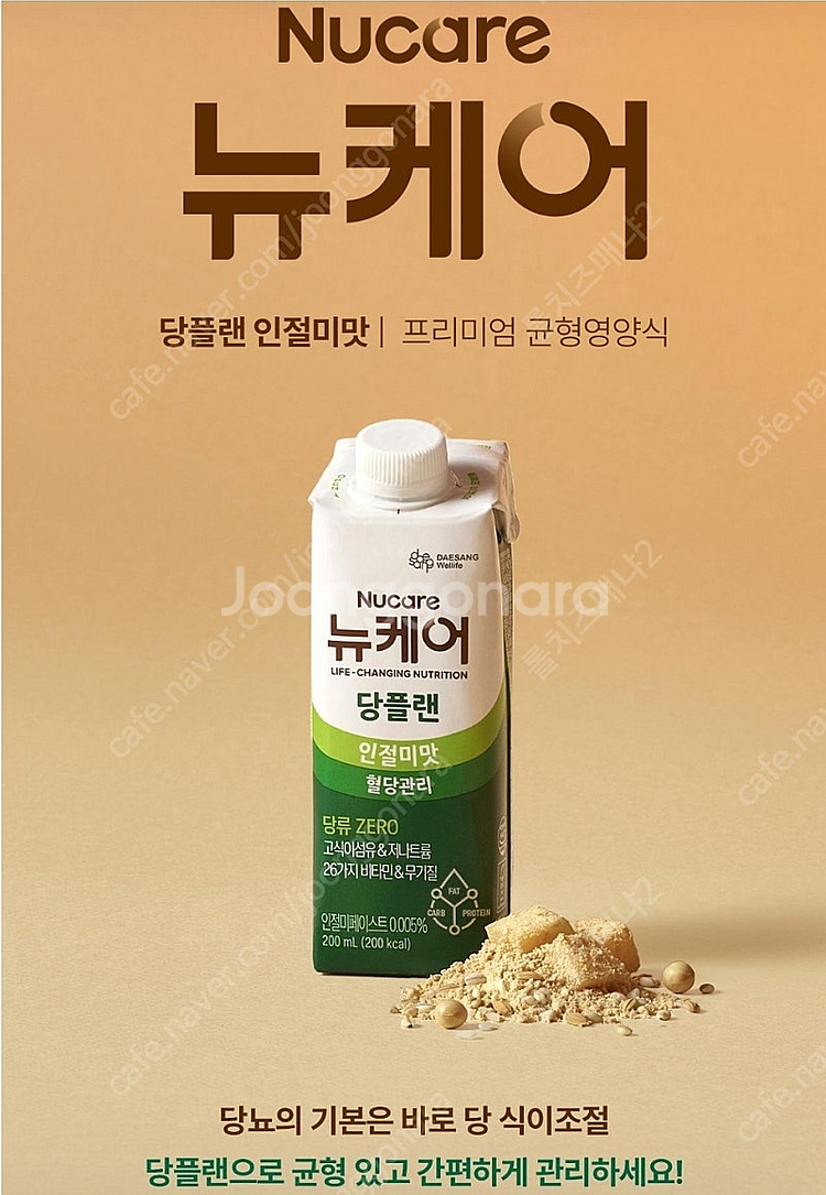 뉴케어 캔서플랜 (인핸서),뉴케어 당플랜 호두맛,인절미...--0