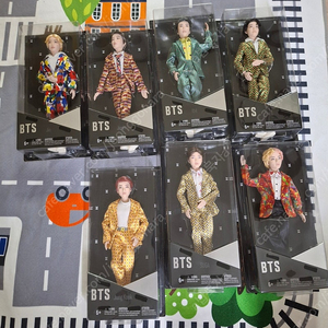 bts 피규어 7인 미개봉