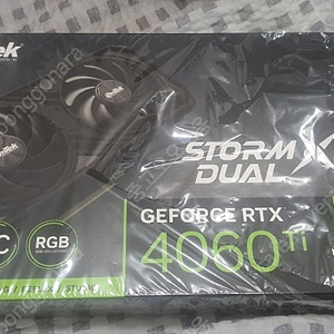 이엠텍 스톰X듀얼 4060TI 8G 팝니다
