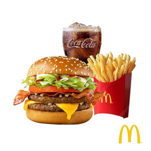 맥도날드 베이컨 토마토 디럭스 버거 세트 베토디