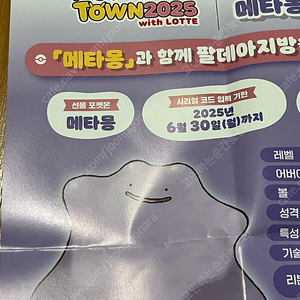메타몽 시리얼코드 팝니다