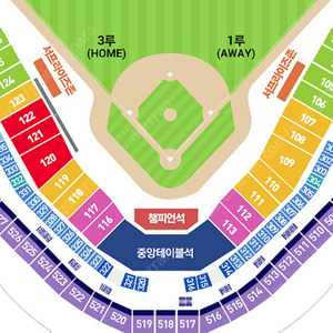 [ 5/3(토) 토요일 :: 기아 vs 한화 ] - 3루 K9 2연석