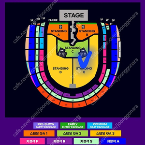 트래비스스캇 내한공연 콘서트 스탠딩 E구역 GA3 2연석