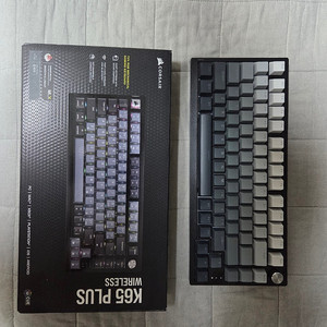 커세어 k65rgb plus 거의새삥