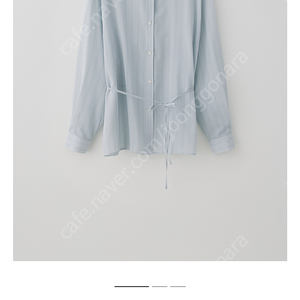 타낫 T/T muje stripe blouse blue
