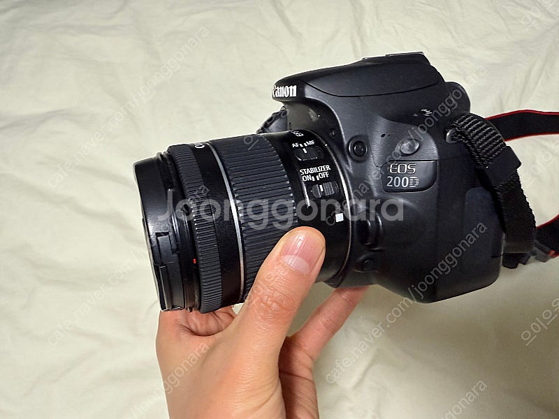 캐논EOS 200D 블랙 + 팬케익렌즈--3