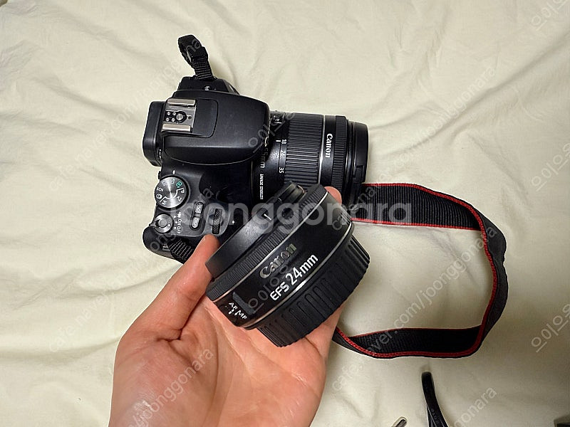캐논EOS 200D 블랙 + 팬케익렌즈--8