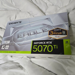 RTX 5070TI 이글 OC 화이트