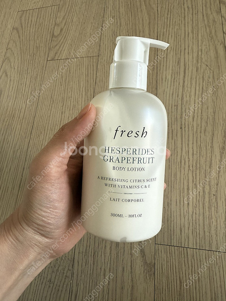 프레쉬 헤스페리데스 자몽향 바디로션 300ml 새상품--0