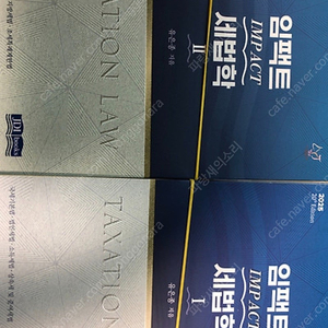 2025 임팩트 세법학