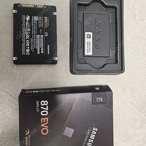 삼성 SSD 870 evo 2tb
