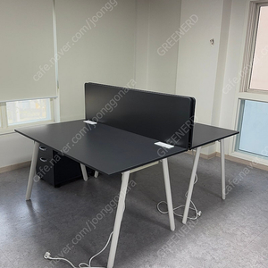 고급 펜목재 사무용 책상 세트 (총 2세트, 개별구매 가능)