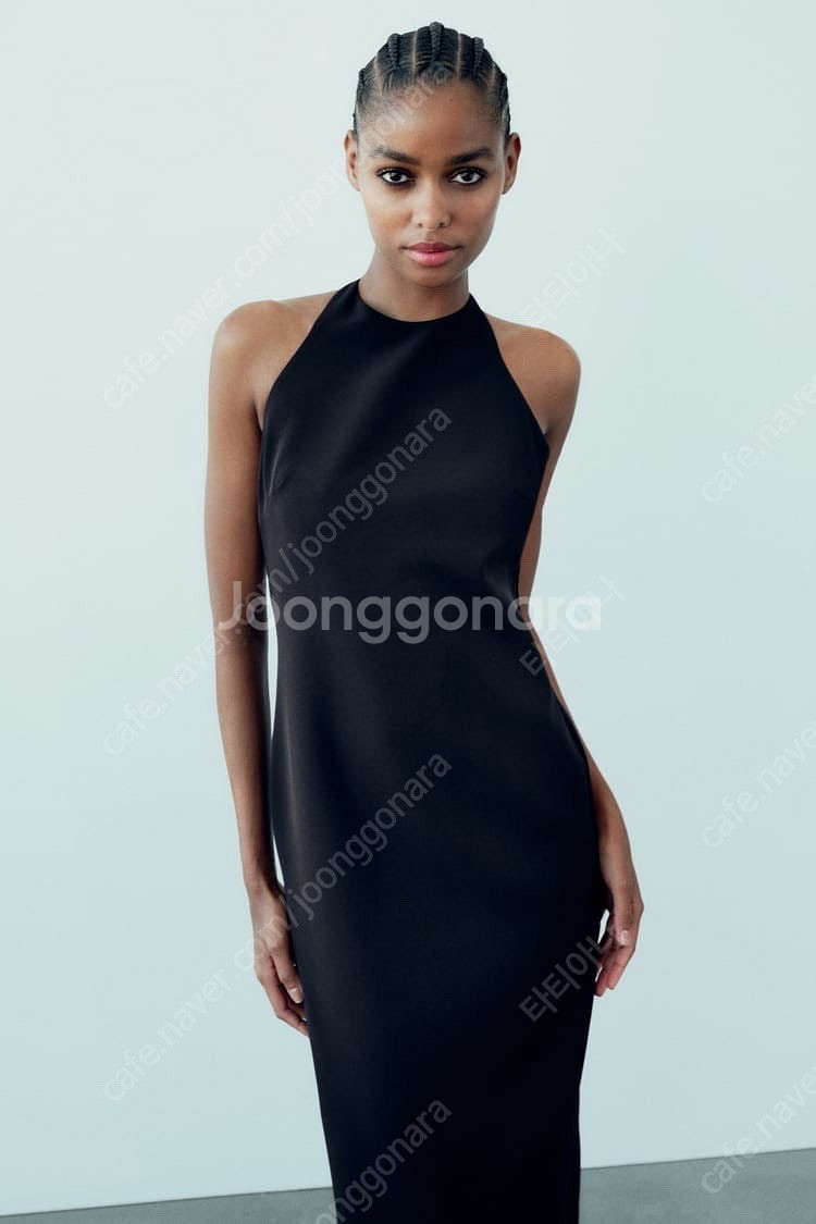 zara 자라 글리터 홀터넥 원피스 79900-3990...--1
